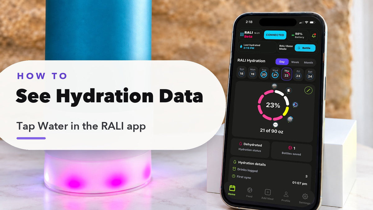 How to see hydration data